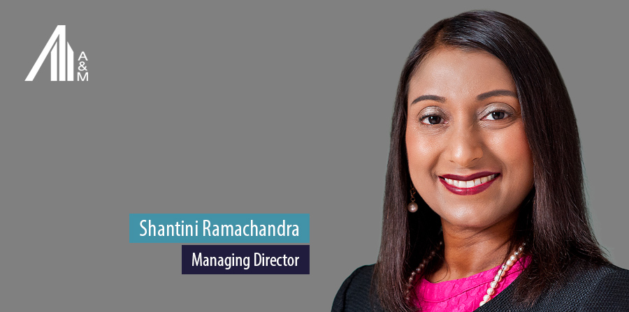 Shantini Ramachandra, Managing Director, Alvarez & Marsal Shantini Ramachandra, Managing Director, Alvarez & Marsal