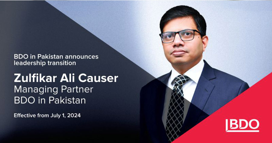 Zulfikar Causer new country leader of BDO in Pakistan