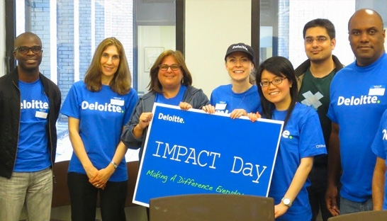 Deloitte Impact Day in India supports 175 projects in 12 cities