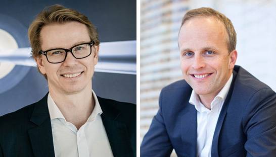 PwC Norway's new leadership: Leif Arne Jensen and Petter Vold