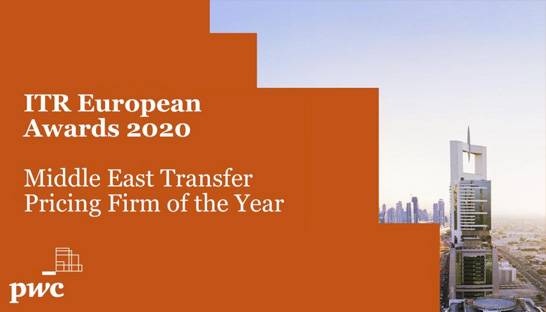 PwC's transfer pricing team and leader Mohamed Serokh lauded