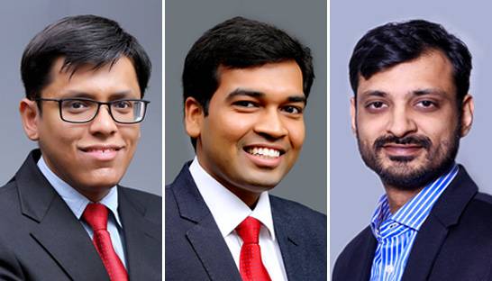 Mrigank Gutgutia, Rohan Agarwal and Ujjwal Chaudhry partner at Redseer