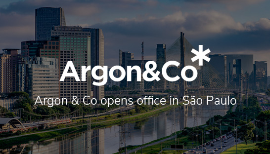 Argon & Co enters Latin America with new office in Brazil