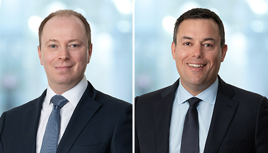 Andy Cawthron and Greg Ellis join BDO's M&A team as partner