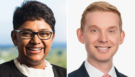 Permenthri Pillay and Mat Franklin win Women in ICT awards