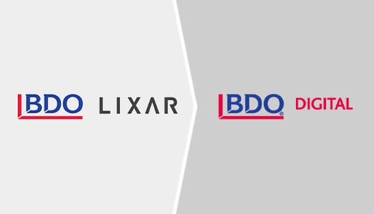 BDO Lixar rebrands to BDO Digital