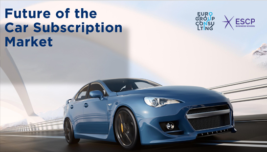 Car subscription services a growth opportunity for automotive sector