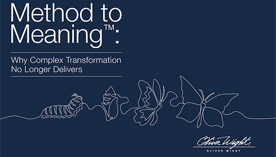 Method to Meaning: Why complex transformations no longer deliver