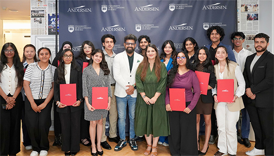 UOWD and Andersen collaborate for Job Shadowing and Mentorship program