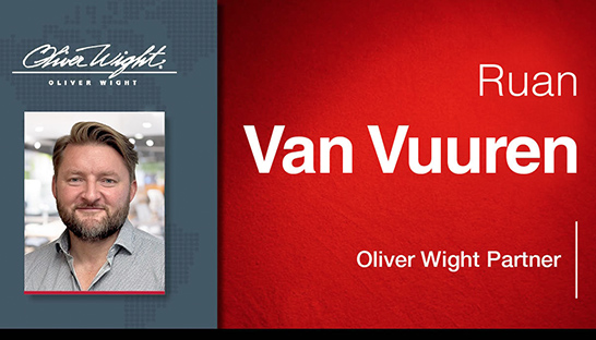 Ruan van Vuuren joins Oliver Wight EAME partner team