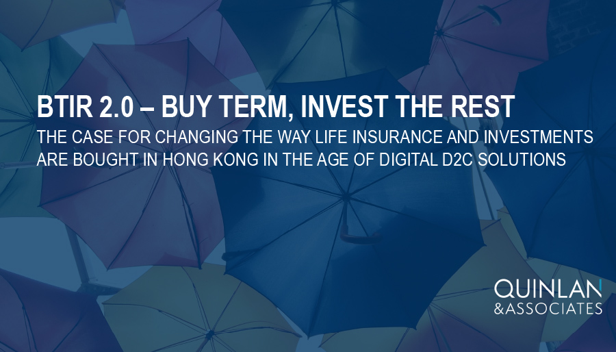 Next era of ‘Buy Term, Invest the Rest’ set to transform life insurance in Hong Kong