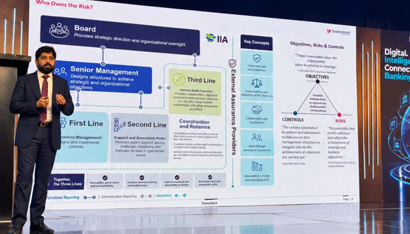 TransVare showcases GRC knowhow and solutions at banking summit in Karachi